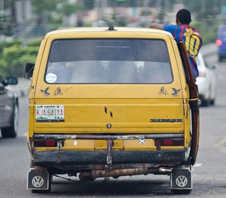 Lagos bus driver jailed two years for driving against traffic
