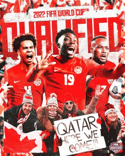 Canada book World Cup ticket