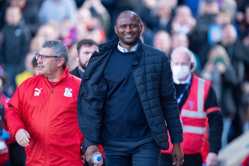 Coach Patrick Vieira of Crystal Palace has the DNA of Manchester City