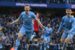 De Bruyne grabs brace for City