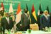 ECOWAS chairman Nana Akufo-Addo and other leaders at the summit in Accra
