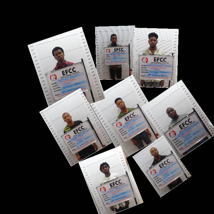 EFCC releases names of fraudsters convicted in Uyo