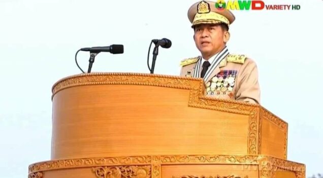 Gen. Min Aung Hlaing Myanmar junta leader