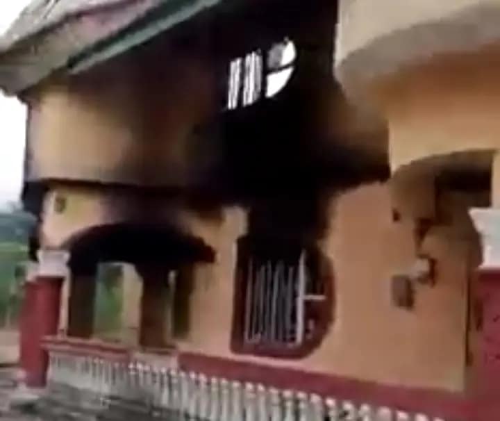 George Obiozor's home bombed