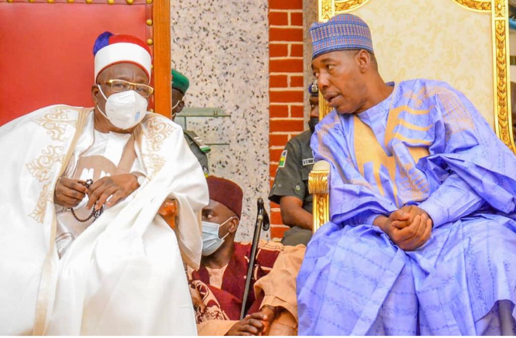 Gov. Zulum celebrates Shehu of Borno’s 13th anniversary