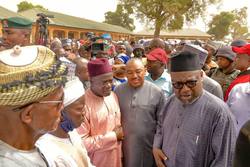 Gov. Abubakar Sani-Bello of the state said this during his visit to the Internally Displaced Persons (IDPs), at the Central Primary School, Gwada.