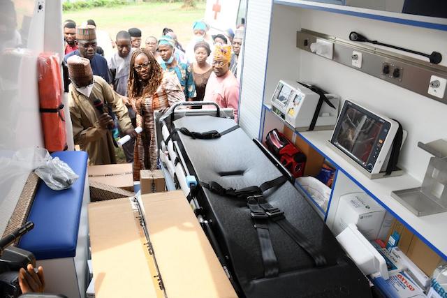 Inside the NACA ambulance