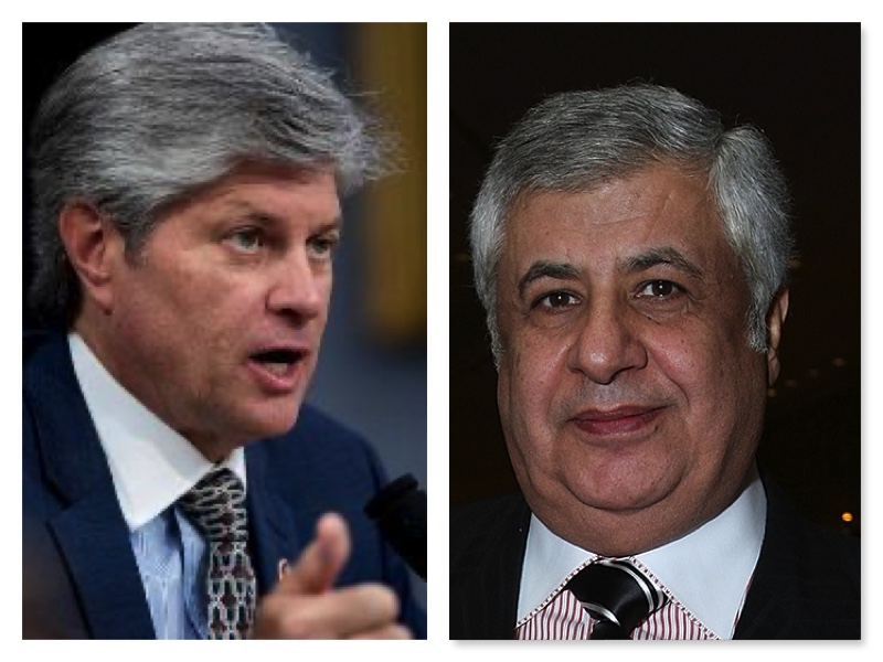 U.S. Rep Jeff Fortenberry and Gilbert Chagoury
