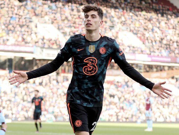 Kai Havertz scored brace for Chelsea