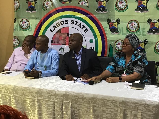 Provost, Lagos State Cooperative College (LASCOCO), Akorede Ojomo and others at the event