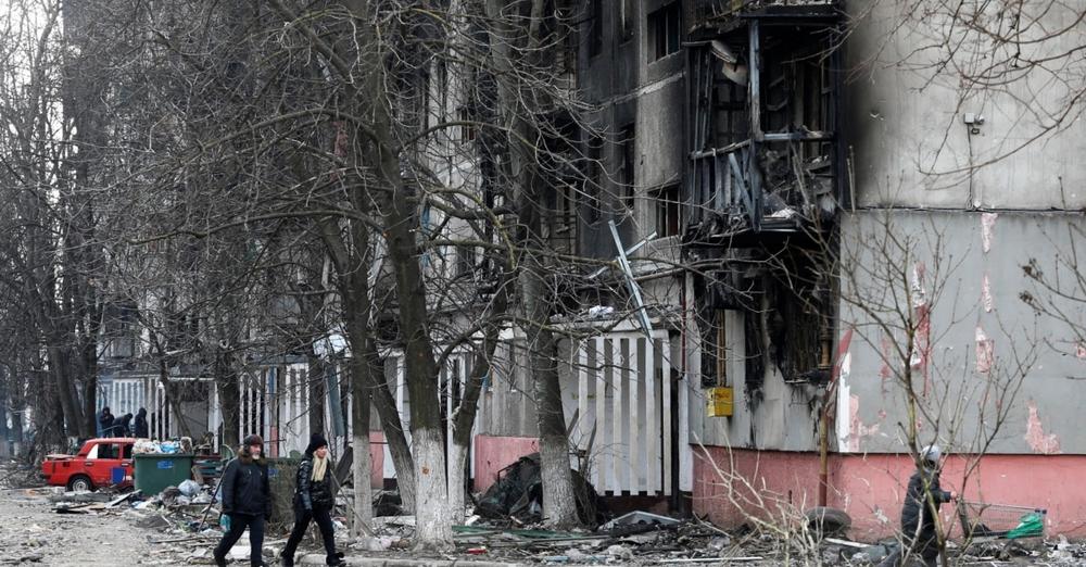 Mariupol devastated by Russian forces