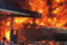 Fire at petrol station