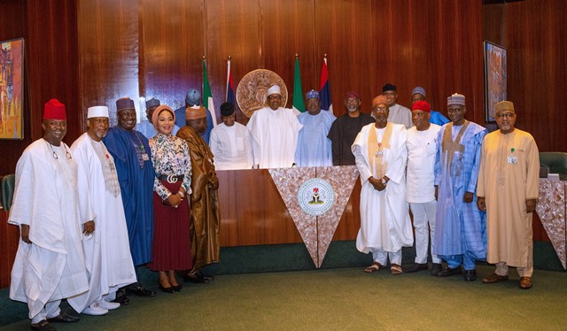 The president meets APC National Assembly leadership