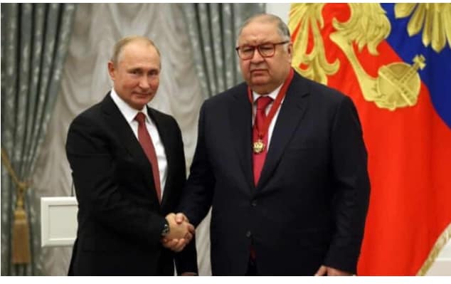 Germany seized the world's largest mega-yacht worth $600 million belonging to Russian oligarch Alisher Usmanov