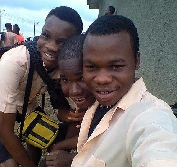 Some students of Community Secondary School, Aka Offot, Uyo