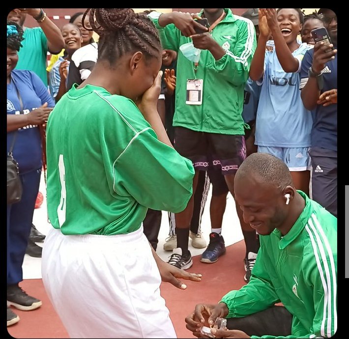 Sunnday Ambule and Sa’adatu Hashime of Ahmadu Bello University