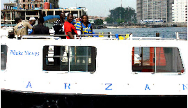Tarzan Marine Enterprises boaat in Lagos