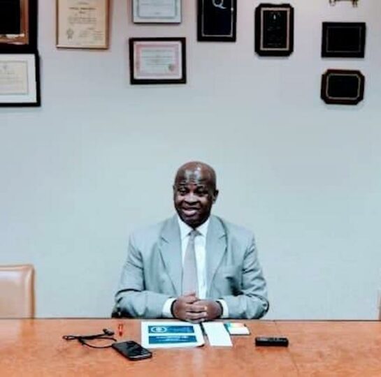 The Consul- General of Nigeria in New York, Amb. Lot Egopija,