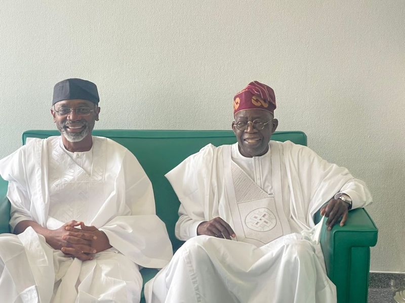 Tinubu with Speaker Gbajabiamila