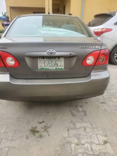 Toyota Corolla salon car recovered from kidnappers who abducted a Bolt Driver