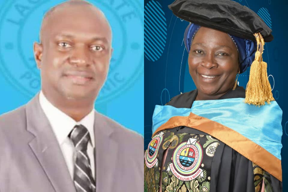 The acting VCs, Dr. Olaleye and Prof. Okunneye