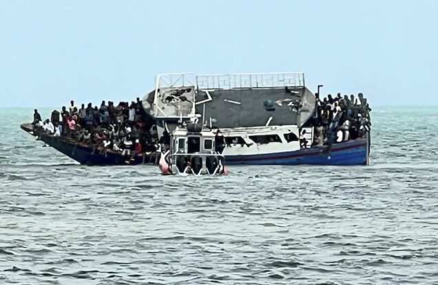the Haitian migrant boat at Florida Keys