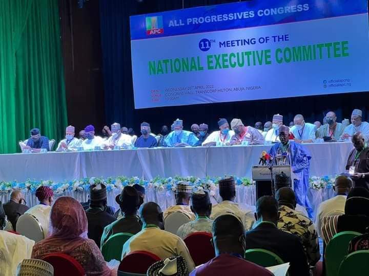 APC NEC meeting at Transcorp Hilton hotel