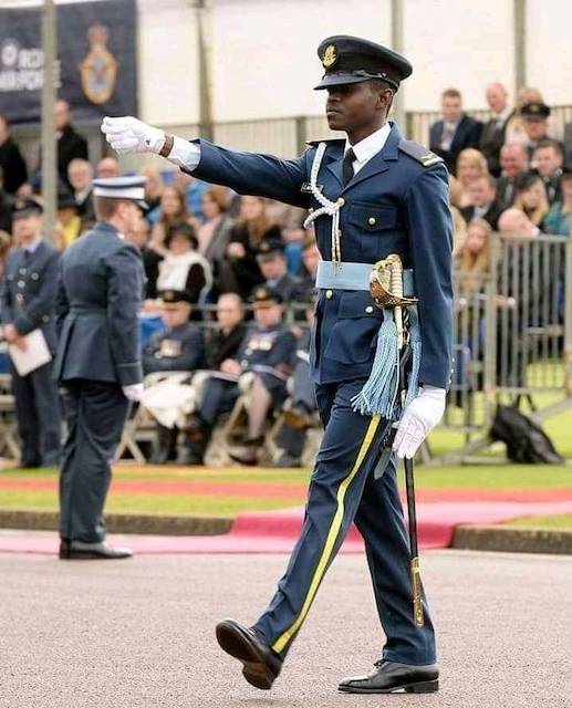 Abubakar Mohammed Alkali at a graduation ceremony abroad