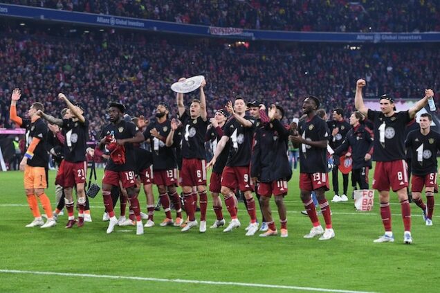 Bayern Munich secure 10th Bundesliga title in a row