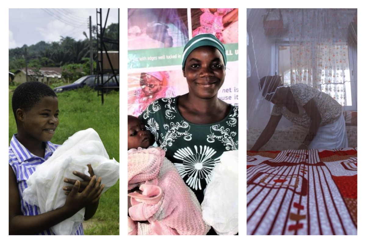 Beneficiaries of USAID malaria aid in Nigeria