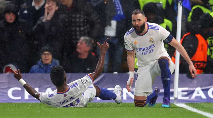 Benzema grabs a hat-trick