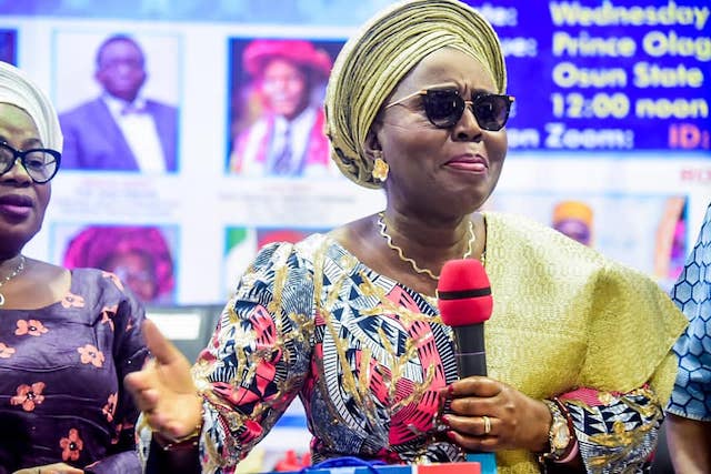 Betty Akeredolu donates cash, food items to NGOs in Ondo