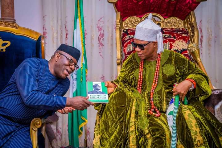 the Osemawe of Ondo, Oba Victor Ademefun Kiladejo; 