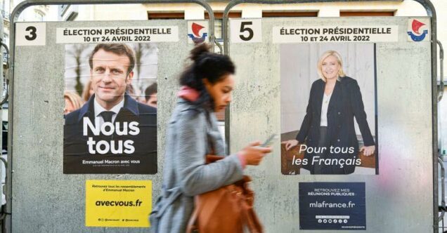 French voters make decision on Macron and Marine Le Pen
