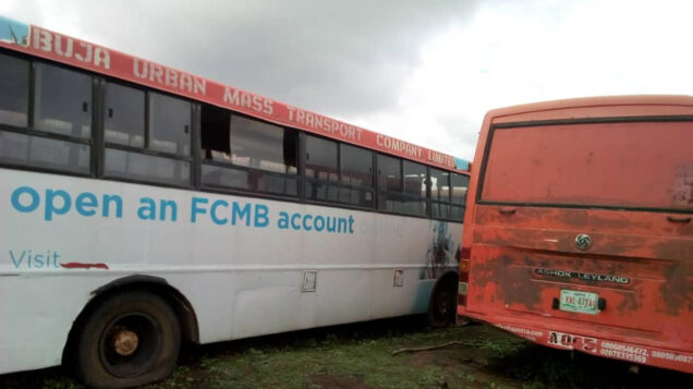 Grounded FCT Mass Transit buses