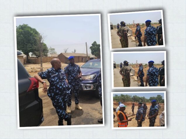 IGP Alkali Baba on patrol of Abuja-Kaduna expressway