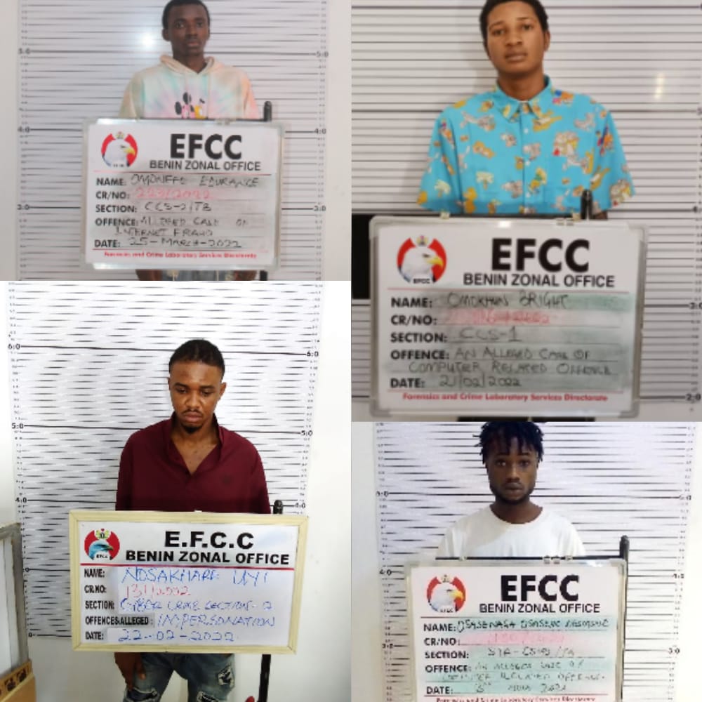 Court Sends Four Internet Fraudsters to Prison in Benin