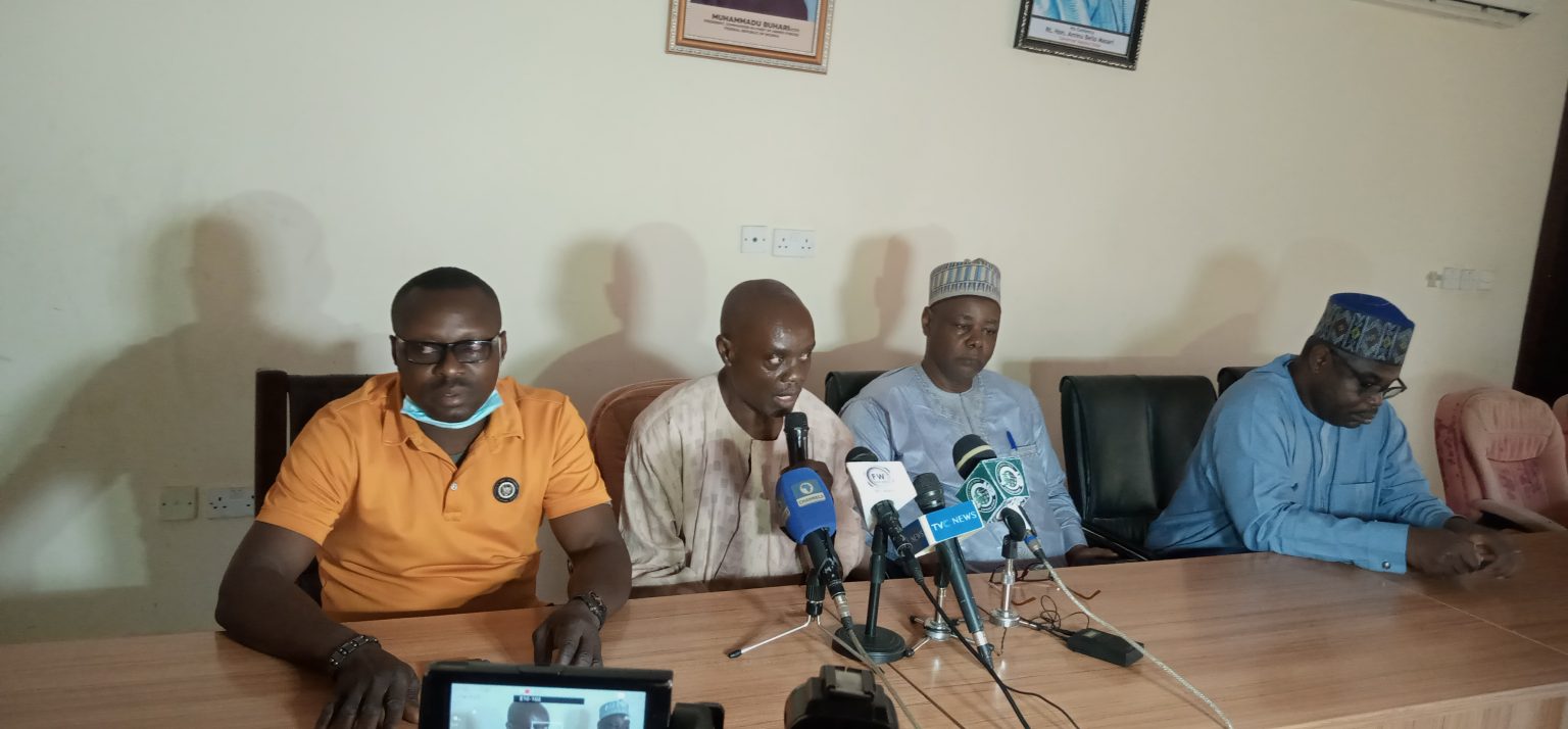 Alhaji Al’amin Isah, Katsina Acting Director-General, Media speaking at press conference called to deny reports that Akwa Ibom is evacuating its indegenes from the state