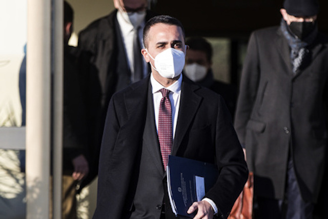 Italy's Foreign Minister Luigi Di Maio