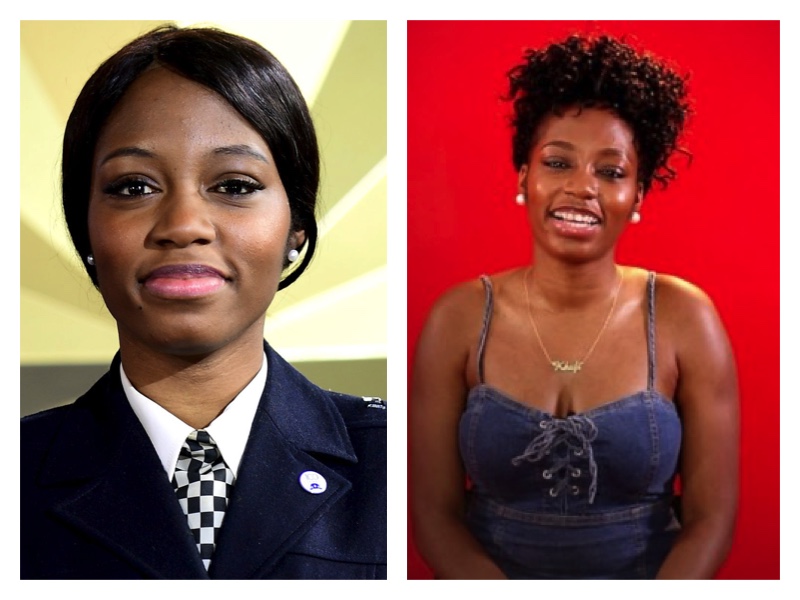 Khafi as Metropolitan police officer and BBNaija girl