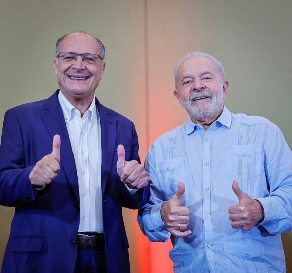 Lula and Geraldo Alckmin