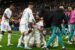 Madrid players celebrate their victory