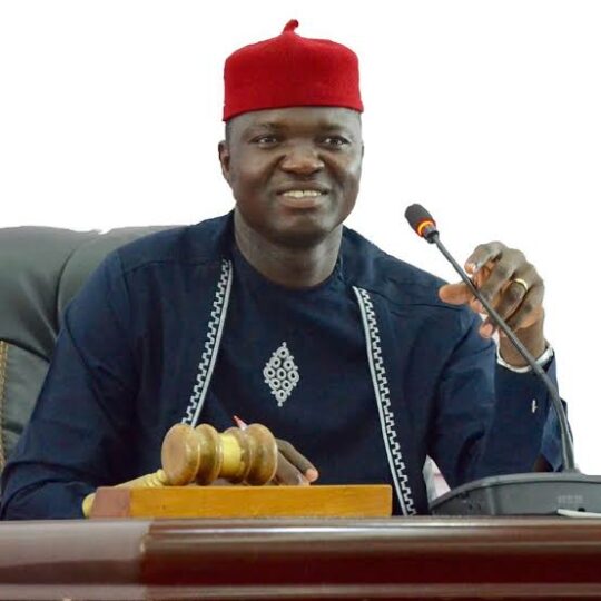Mr Francis Nwifuru, Speaker, Ebonyi House of Assembly: Group warns against attempt to impose him as the 2023 APC governorship on the people of the state