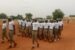 NYSC members at a parade in Kebbi on Thursday