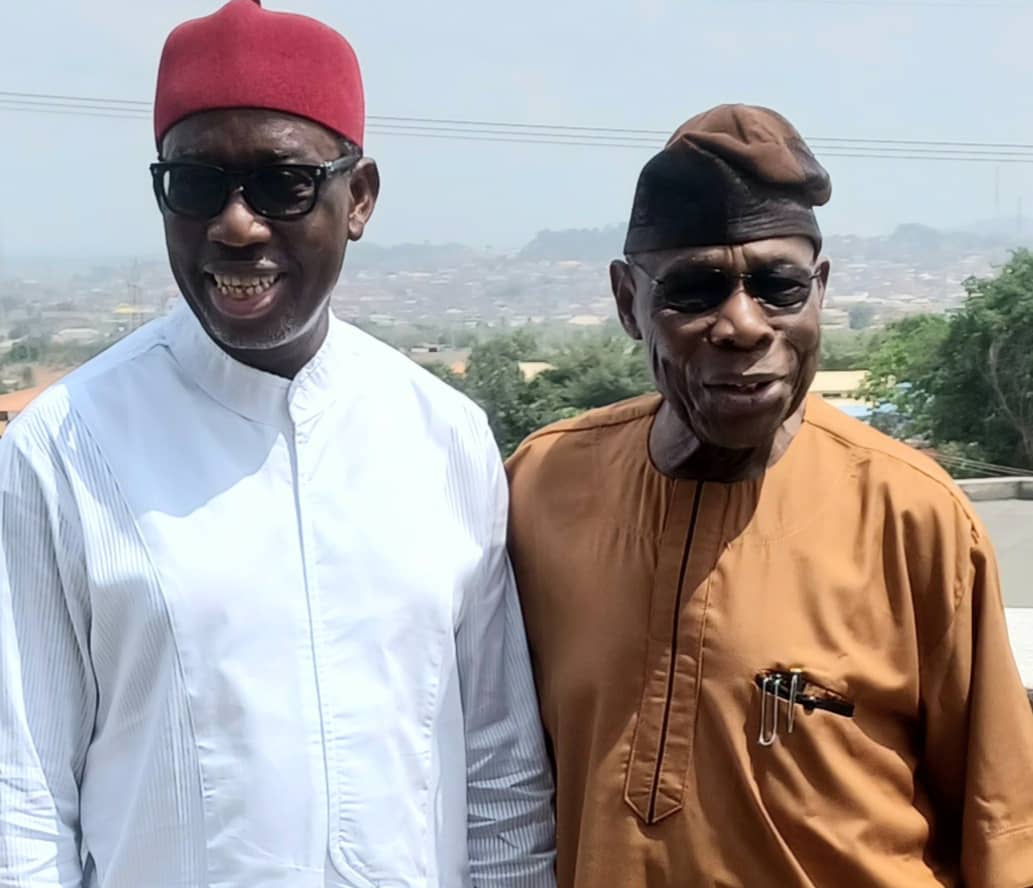 Okowa and Obasanjo