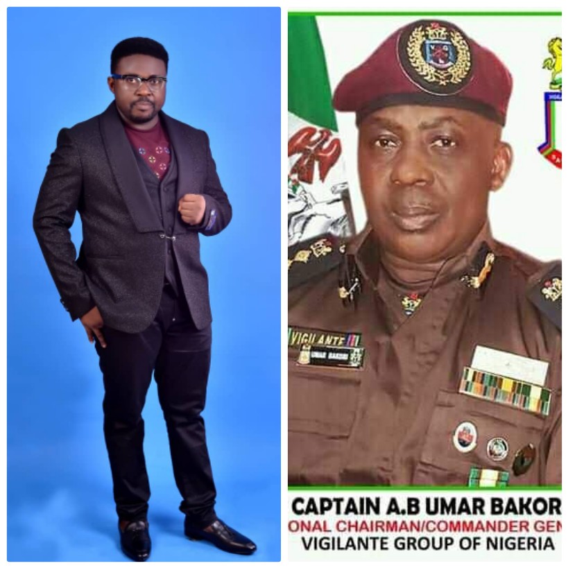 Olufemi Ajadi celebrates CG of Vigilante Group of Nigeria Bakori