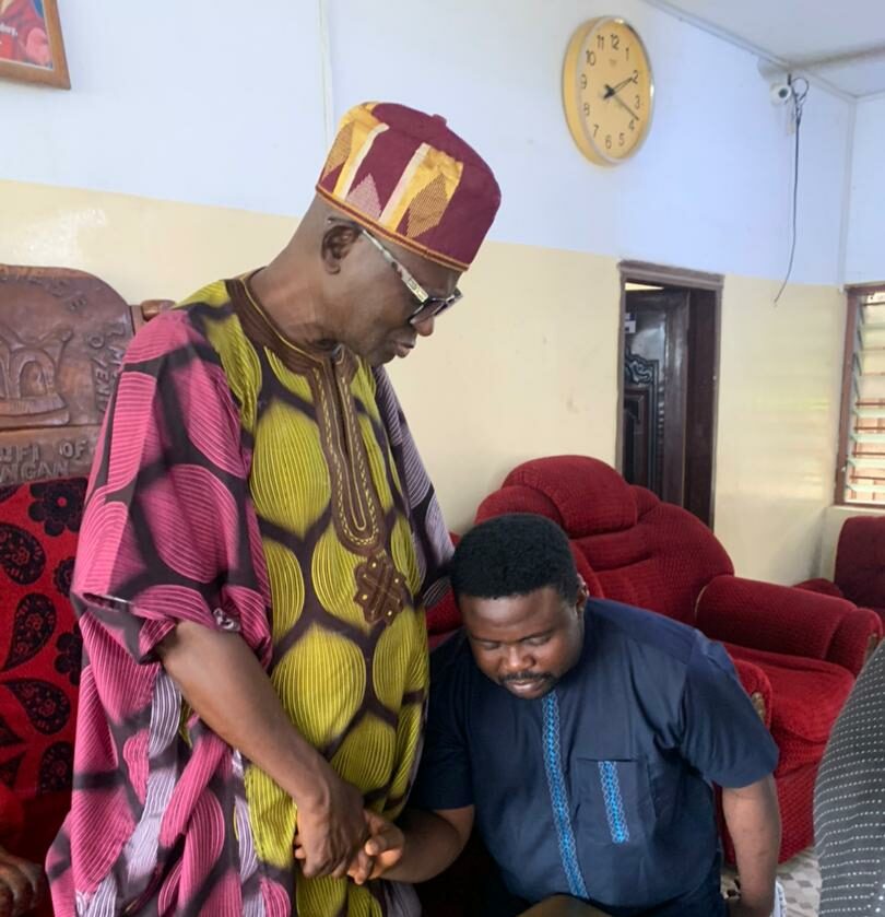 Olufi of Gbongan prays for the success of Ajadi's presidential aspiration