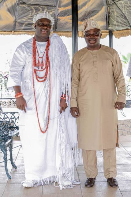 Obasa with Ooni