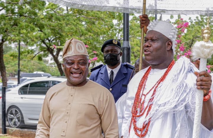 Obasa with Oba Ogúnwusi