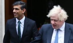 Rishi Sunak and PM Johnson